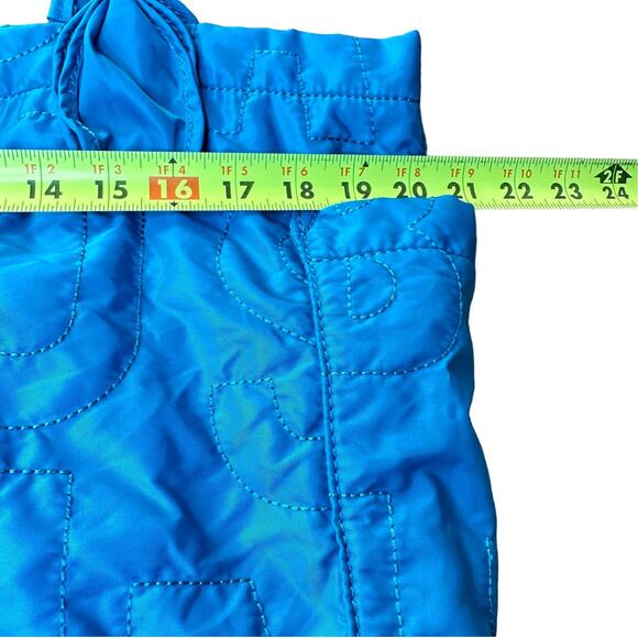 Marc by Marc Jacob’s tote quilted tote shoulder bag blue - Picture 4 of 9